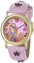 Disney Kids' RA1025 Tangled Rapunzel Dial Pink Strap