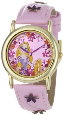 Disney Kids' RA1025 Tangled Rapunzel Dial Pink Strap