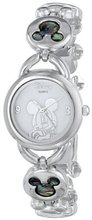 Disney MK2006 Mickey Mouse Abalone Stone Links Bracelet