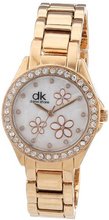 dk Quartz Woman DKLA-90665-74M with Metal Strap