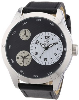 dk Quartz Young Man DKGA-90672-22L with Leather Strap
