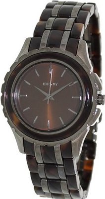 DKNY Brooklyn Gunmetal & Tort with Crystals #NY8701