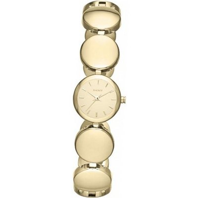 DKNY Gold-Tone Round Link #NY8867
