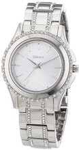 DKNY Ladies' 'Brooklyn' Silver Glitz - NY8698