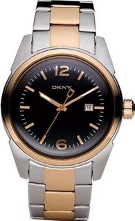 DKNY NY1448 Silver Stainless-Steel Quartz with Black Dial