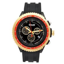 D&G Dolce & Gabbana DW0369 Rubber with Black Dial