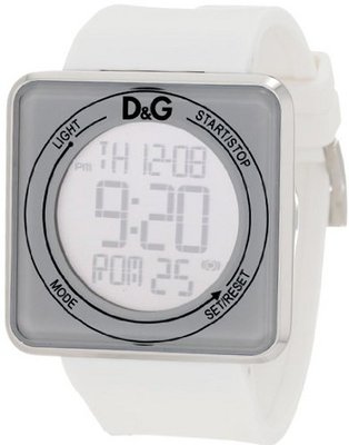 D&G Dolce & Gabbana DW0735 High Contact White Dial & Strap Touch Screen