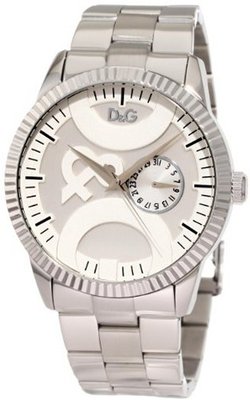 D&G Dolce & Gabbana DW0755 Twin Tip Round Analog Sub Second Hand