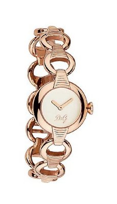 D&G Dolce & Gabbana Fashion Collection Silver Dial #DW0344