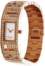 Dolce & Gabbana DW0288 Gold Gold Tone Stainles-Steel Quartz with White Dial