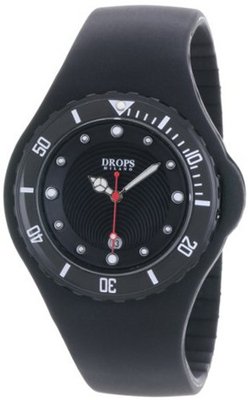 DROPS PD0017 Black Sport Rubber Round Quartz Black