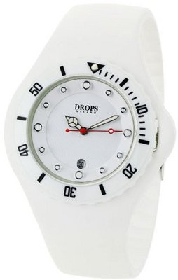 DROPS PD0017 White Sport Rubber Round Quartz White