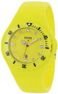 DROPS PD0017 Yellow Sport Rubber Round Quartz Yellow