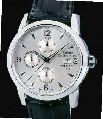 Du Bois 1785 Montre Calendrier