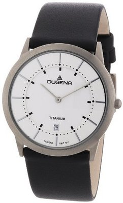 Dugena Design Gents Quartz With Leather Strap 4460336