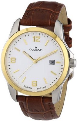 Dugena Quartz 4460448 with Leather Strap