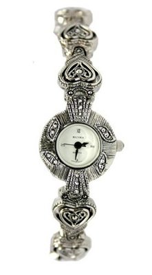 Becora Antique Style Gunmetal Analog - Bracelet