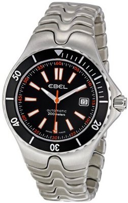 Ebel 1215461 Sportwave Diver Black Dial