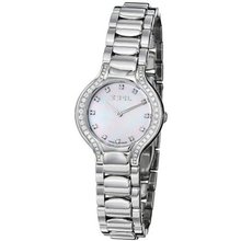 Ebel 9003N18/991050 Beluga Mother-Of-Pearl Diamond Dial and Bezel