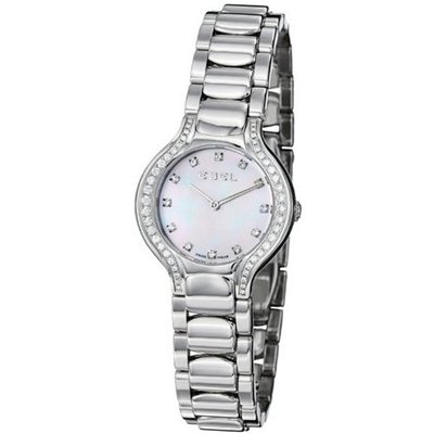 Ebel 9003N18/991050 Beluga Mother-Of-Pearl Diamond Dial and Bezel