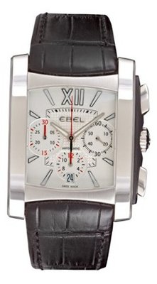 Ebel 9126M52/64BR351 Brasilia Silver Chronograph Dial
