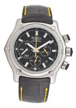 Ebel 9137L72/5335145 1911 BTR Black Chronograph Dial