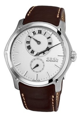 Ebel 9300F61/6335P86US Classic Hexagon Silver Big Time Dial