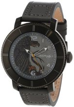 Ed Hardy AS-GR Astor White Quartz Analog