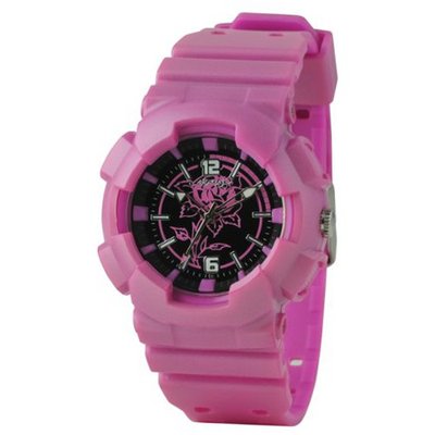 Ed Hardy Christian Audigier Striker Wristes Pink