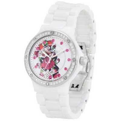 Ed Hardy Dreamer True Love Ceramic/swarovski Crystal