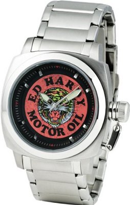 Ed Hardy Fastlane Tiger Black Dial #FL-TG