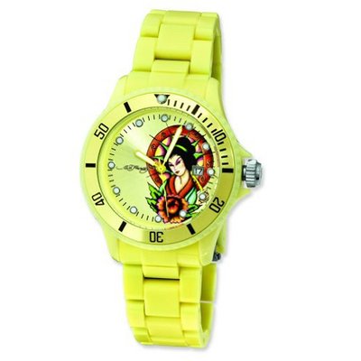 Ladies Ed Hardy VIP Light Yellow