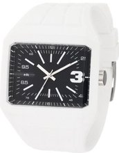 edc by esprit EE100571002 Rubber Rebel Disco White
