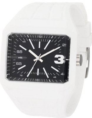 edc by esprit EE100571002 Rubber Rebel Disco White