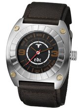 Edc Quartz Furious Rocket - Misty Grey EE100331001 with Textile Strap