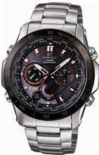 Casio EDIFICE Orange Arrow Series - Solar Tough MVT - Multiband 6 Radio Controlled EQW-T1010DB-1A5JF (Japan Import)