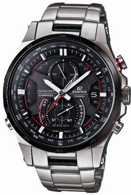 Casio EDIFICE Tough Movement Smart access MULTIBAND6 Solar EQWA1200DB1AJF (Japan Import)
