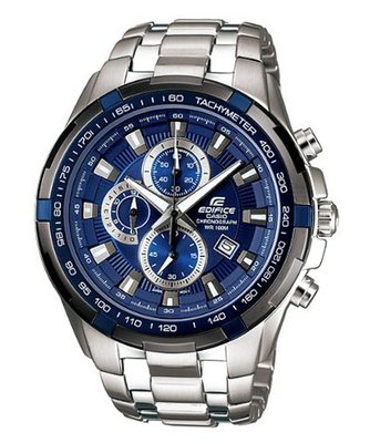 Casio EF539D-2AV Edifice Stainless Steel Chronograph Tachymeter Sport