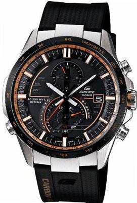 uEdifice Casio EDIFICE Orange Arrow Series - Solar Tough MVT Smart Access - Multiband 6 Radio Controlled EQW-A1300CB-1AJF (Japan Import) 