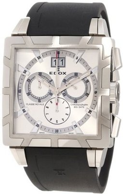 Edox 10013 3 AIN Classe Royale Square Chronograph