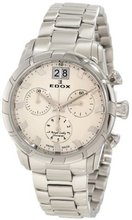 Edox 10019 3 AIN Royal Chronograph White Dial