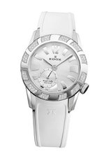 Edox 23087 3D80 NAIN Royal Lady Mother-of-pearl Diamond White Rubber