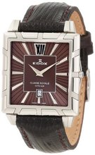 Edox 26022 3 BRIN Classe Royale Rectangular Date