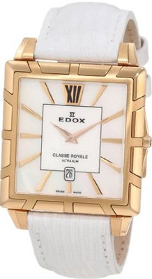 Edox 26022 37R NAIR Classe Royale Rectangular Date
