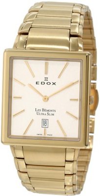 Edox 27031 37J AID Les Bemonts Rectangular Ultra Slim