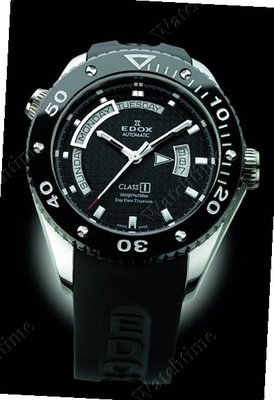 Edox Dynamism Class-1 Day-Date Automatic Titanium
