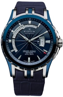Edox Grand Ocean Automatic Day Date 83006 357B BUIN