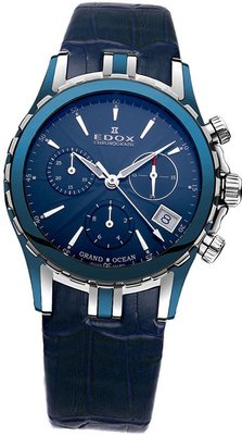 Edox Grand Ocean Chronolady 10410 357B BUIN
