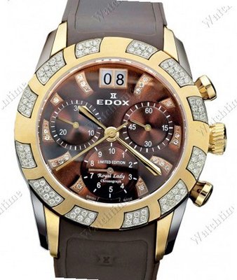 Edox High Elegance Royal Lady Chronograph Big Date