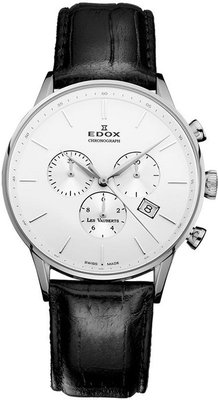 Edox Les Vauberts Chronograph 10408 3A AIN